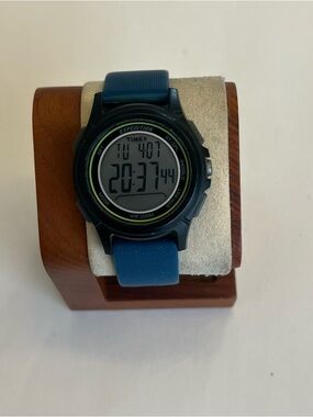 Timex Men's Expedition Baseline Digital CAT Black/blue Watch